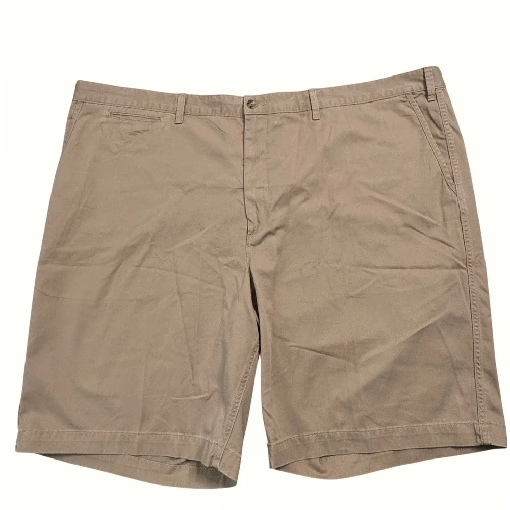 Polo Ralph Lauren Classic Fit Chino Shorts Tan Mens Tag Size 50B‎ (Waist 52in.)
